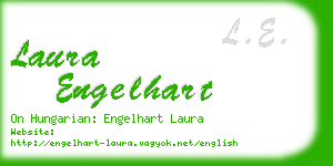 laura engelhart business card
